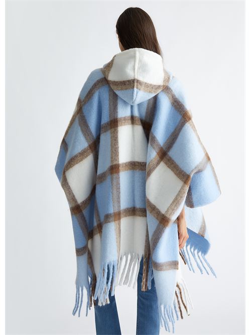 Poncho jacquard con cappuccio Liu Jo | 2F4017T0300.63921